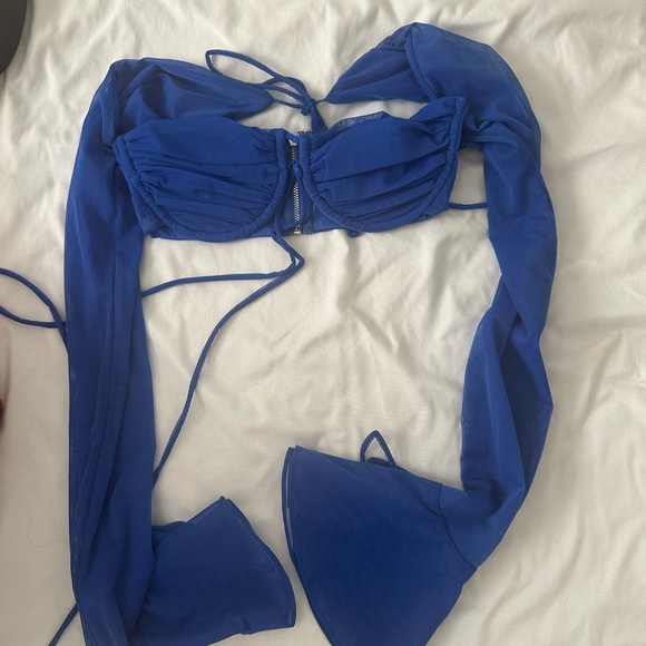 Blue BabyBoo Priscilla Top - Picture 3 of 3